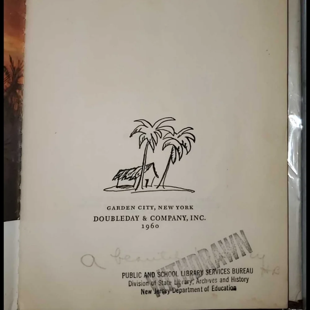 The Mission 1960 Hardcover Book First Edition Hugh B. Cave Retired Library
